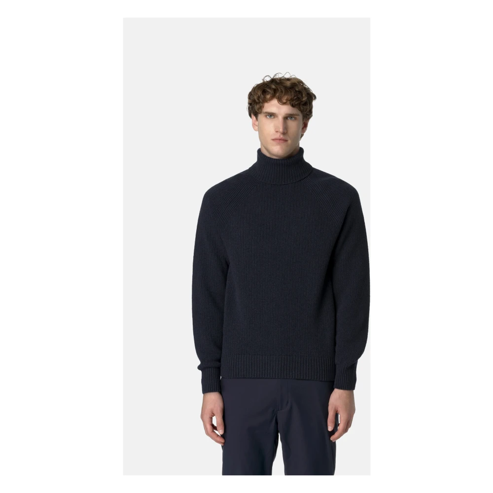K-way Stijlvolle Gebreide Collectie Blue Heren