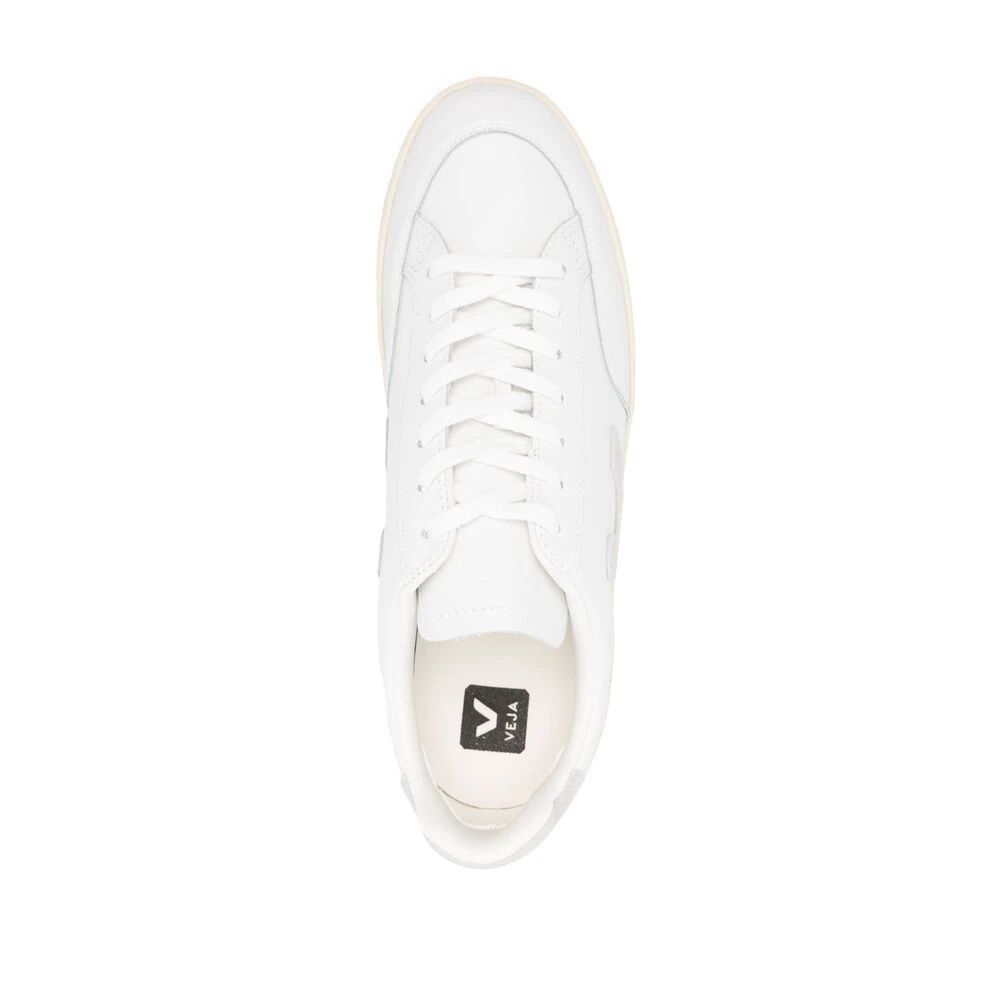 Veja Witte Sneaker met Suède Inzetstukken White Heren