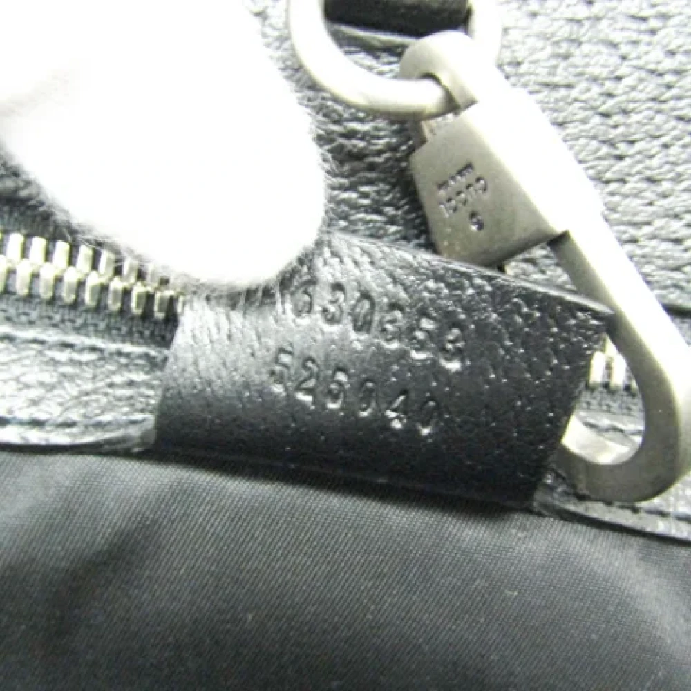 Gucci Vintage Pre-owned Canvas handbags Black Dames