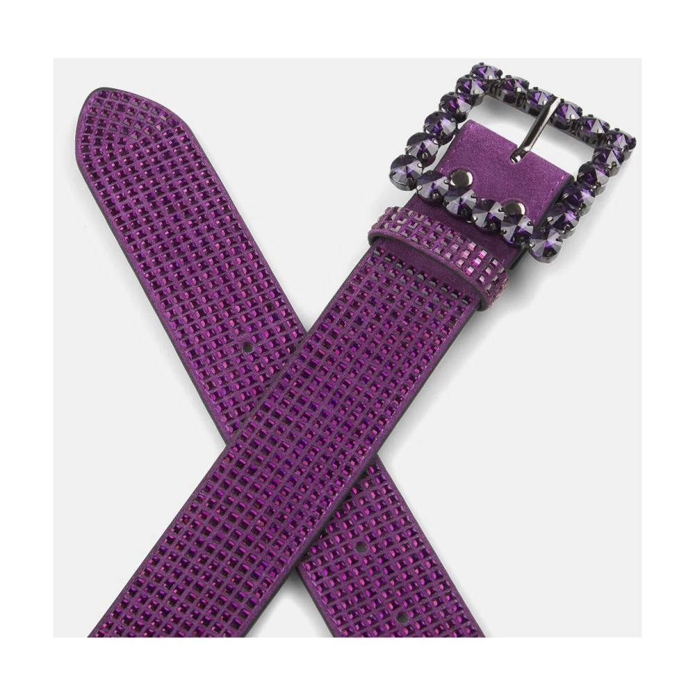 Alma en Pena Riem bedekt met strass Purple Dames