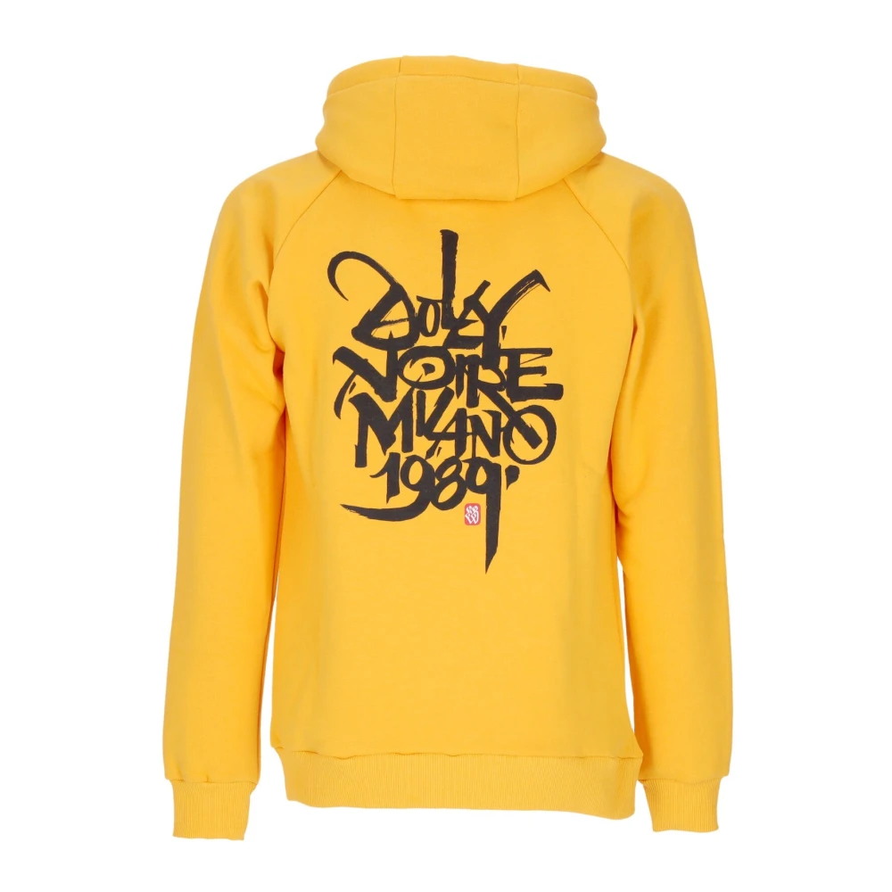 Dolly Noire Barcelona Hoodie 1989 Lang Sweatshirt Orange Heren