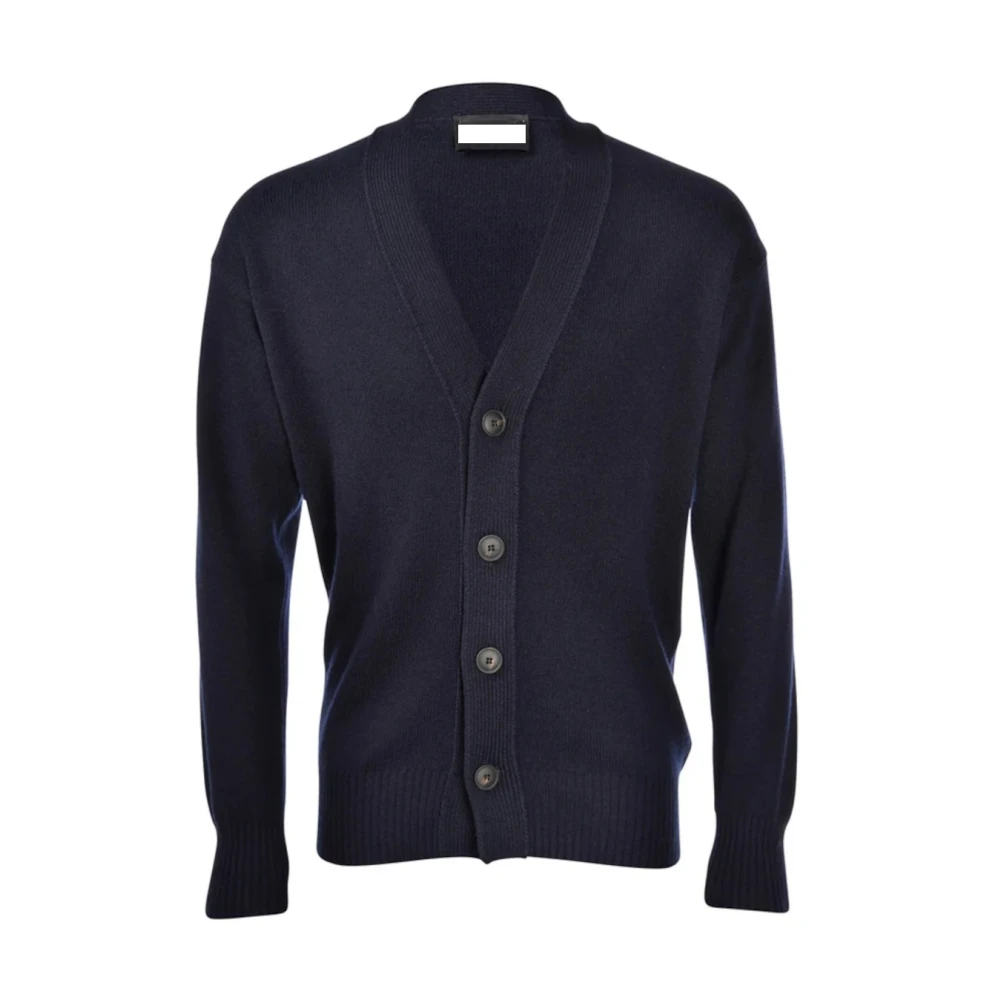 Paolo Fiorillo Capri Stijlvolle Sweaters voor Mannen Blue Heren
