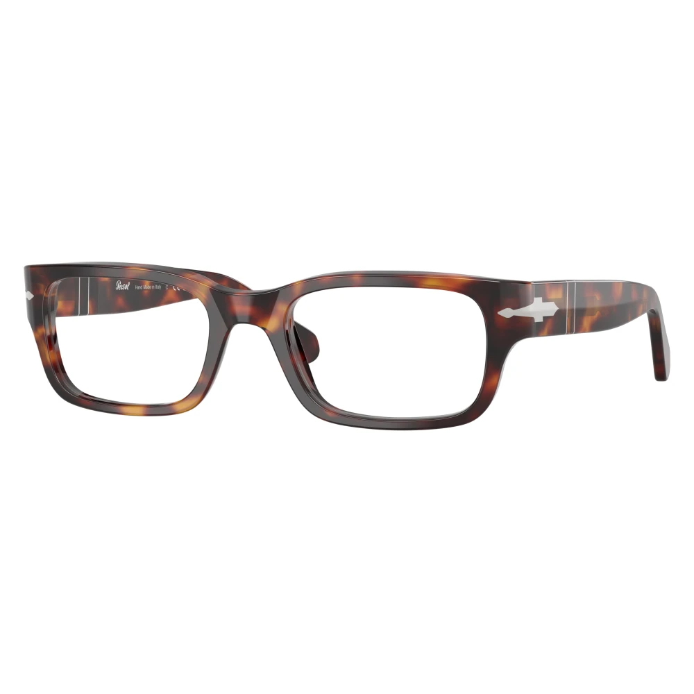 Persol Unisex Po3399v 24 Optical Frames Acetate Turtle Transparent Squared Normal - Image 4