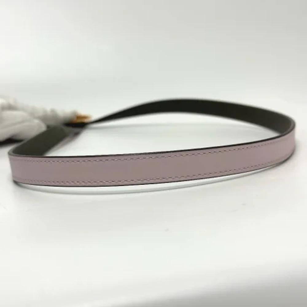 Hermès Vintage Pre-owned Leather belts Pink Dames