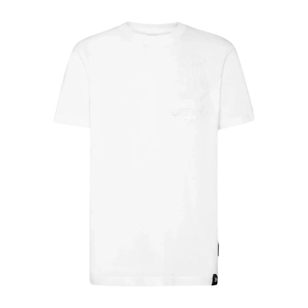 Philipp Plein Men's White T-Shirts, M, Gothic T-Shirt
