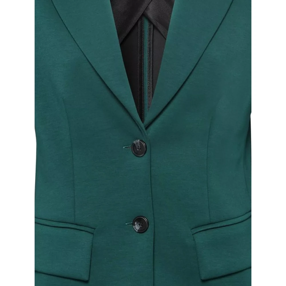 RIANI Getailleerde Jersey Blazer Green Dames