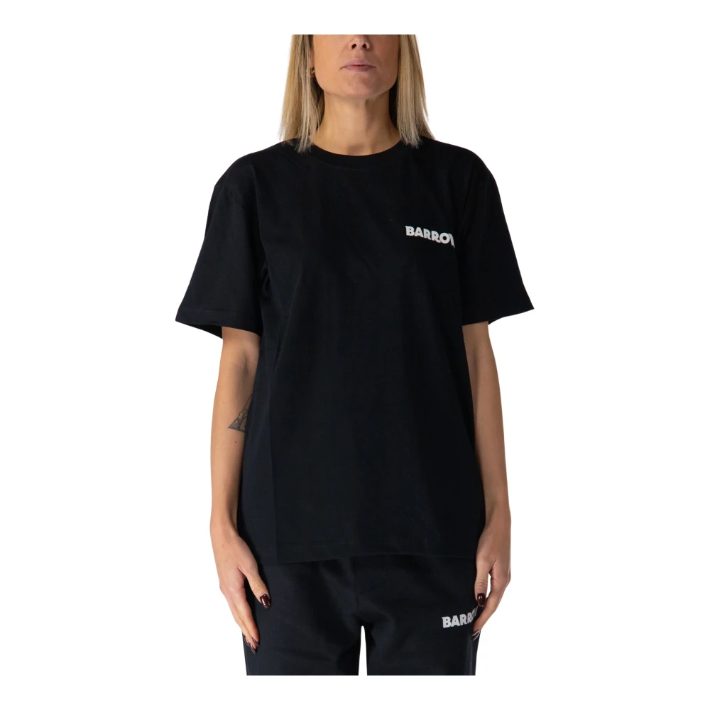 Barrow Iconische Unisex T-shirt Black Dames