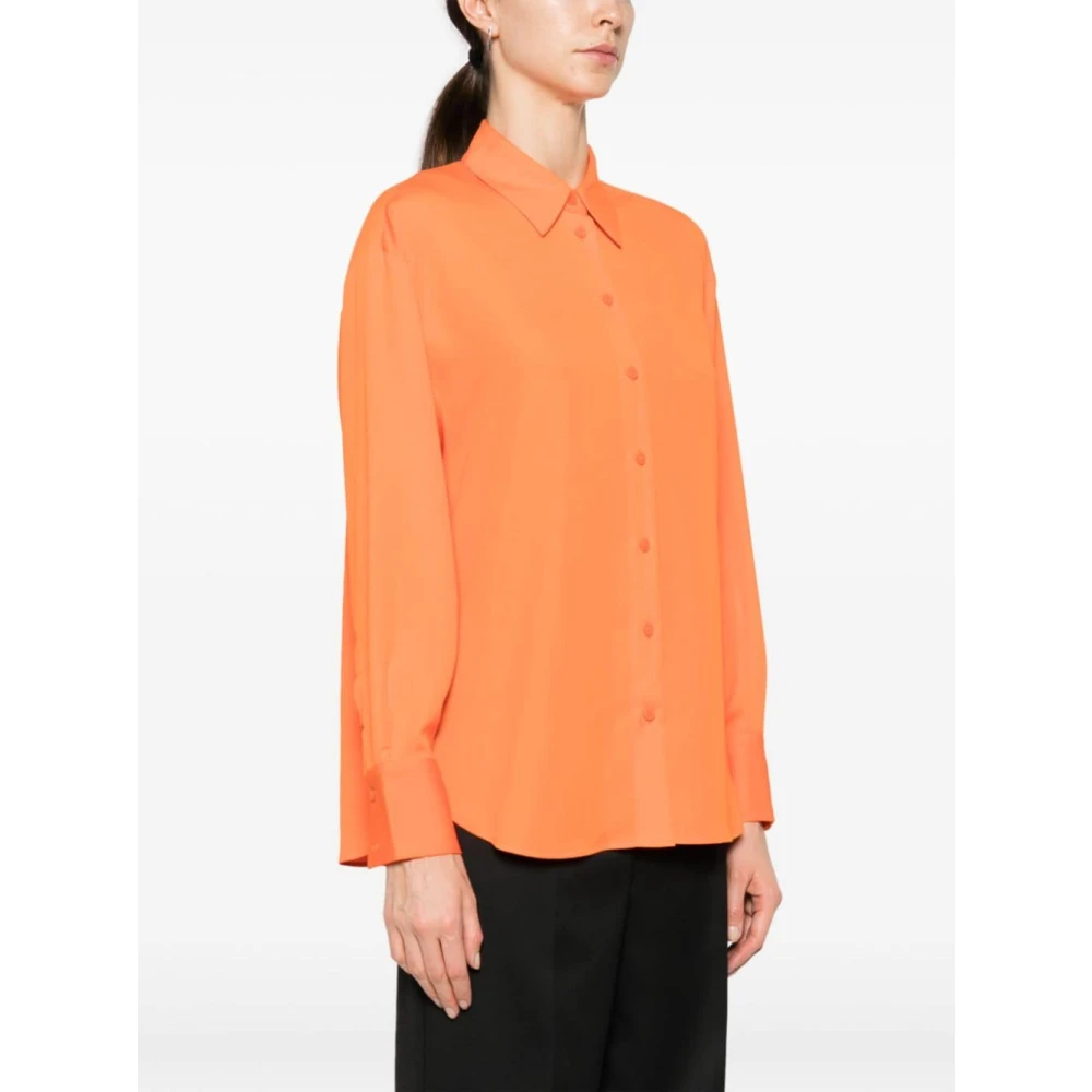 Calvin Klein Oranje Dameskleding Shirts Orange Dames