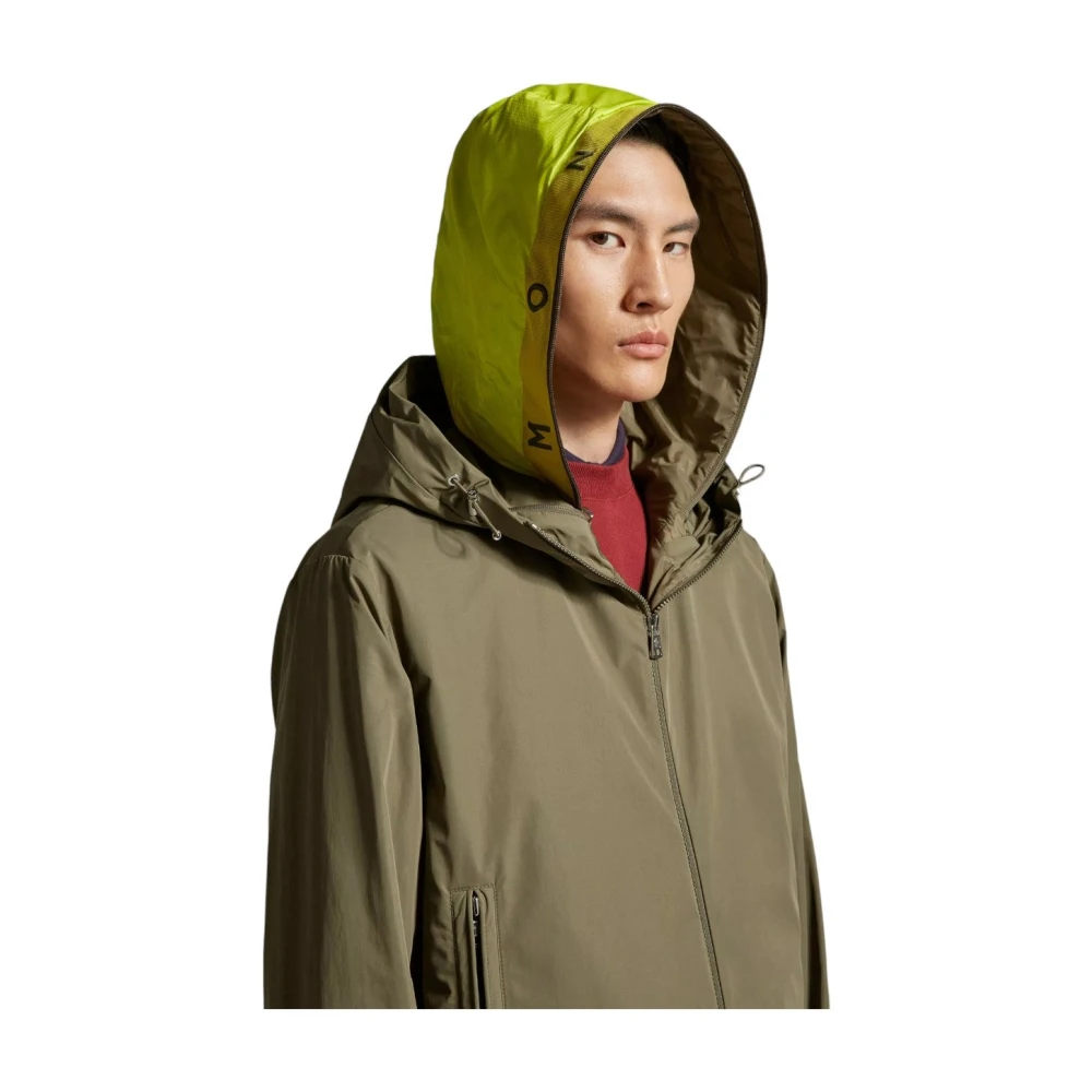 Moncler Groene Traversier Hoodie Jas Green Heren