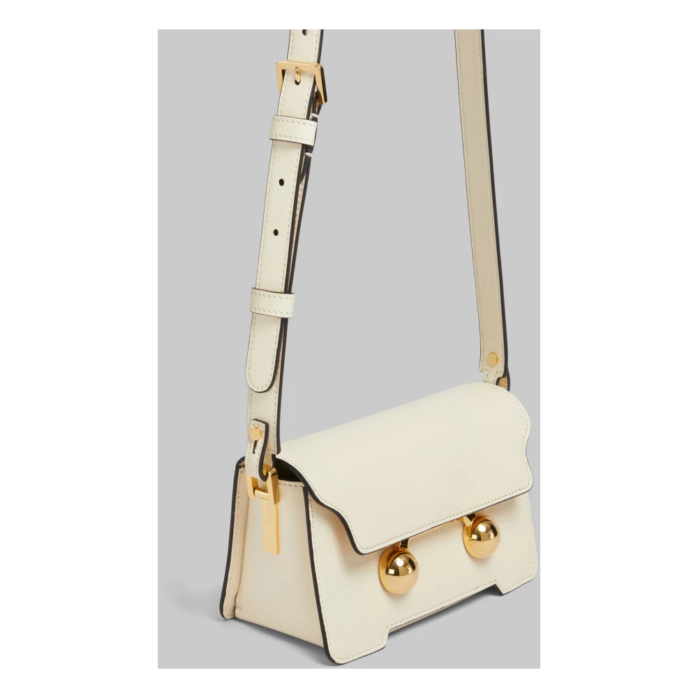 Marni Rechthoekige Schoudertas Trunkaroo Beige Dames