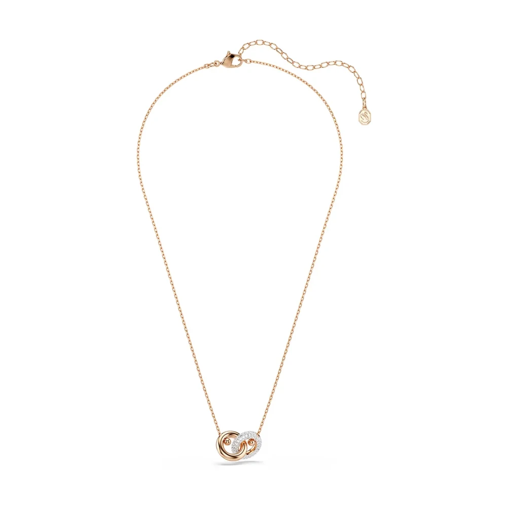 Swarovski Dextera Anhänger, Rundschliff, 18K Roségoldbeschichtet Weiß - Bild 3