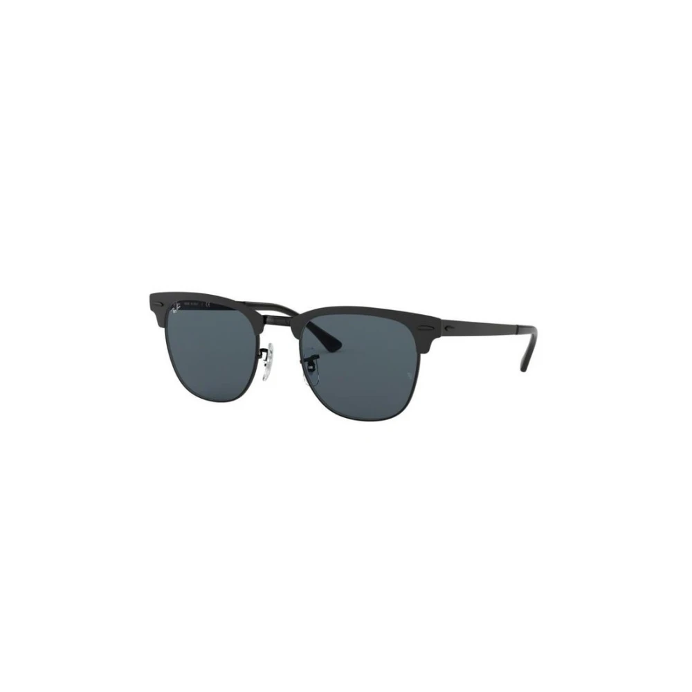 Ray-Ban Unisex Black Metal Clubmaster Sunglasses