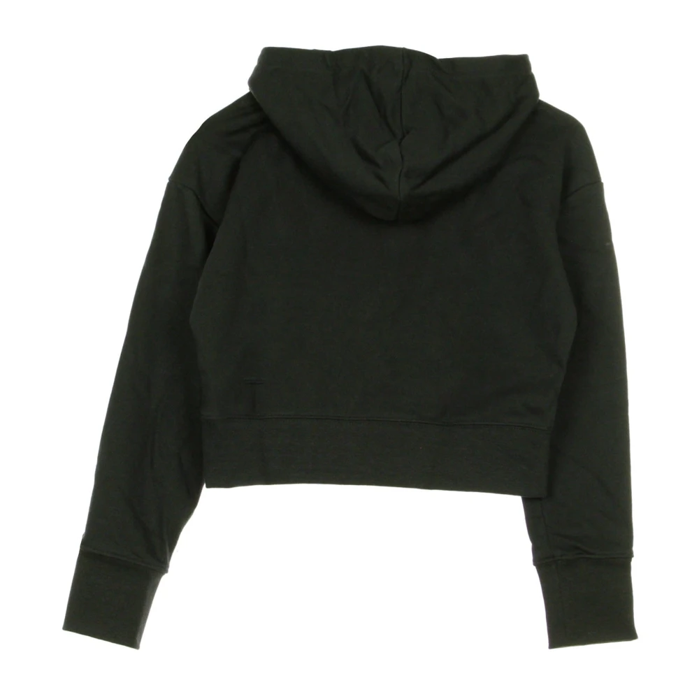 Nike Air Crop Hoodie Black Dames