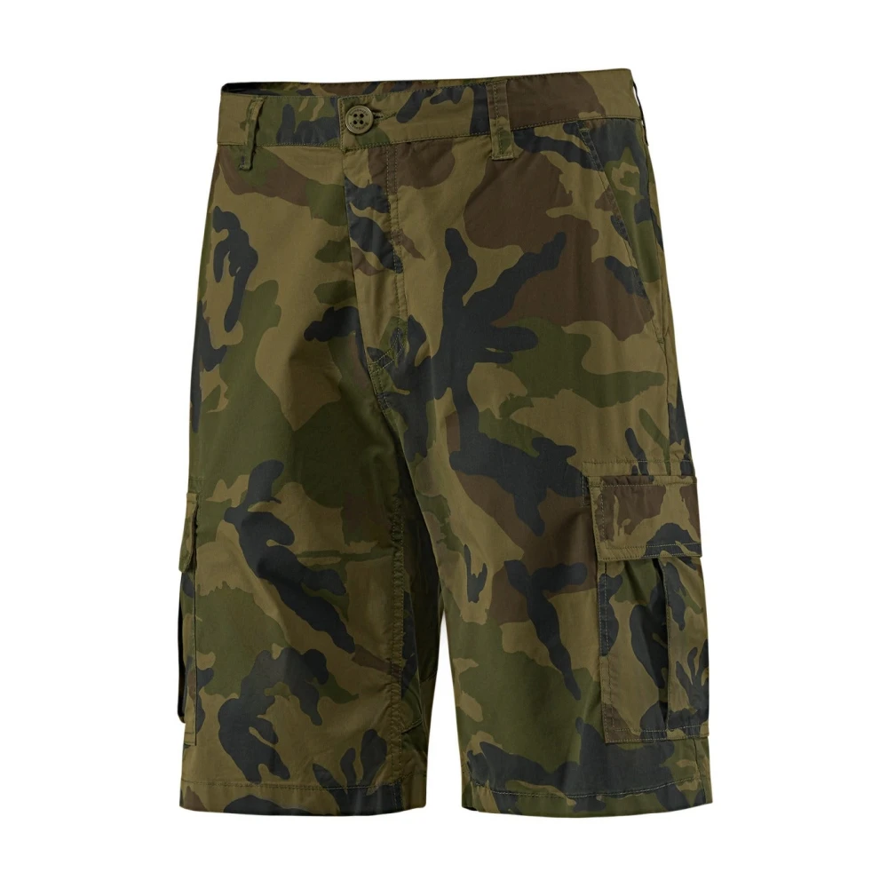 BomBoogie Casual Shorts Green Heren
