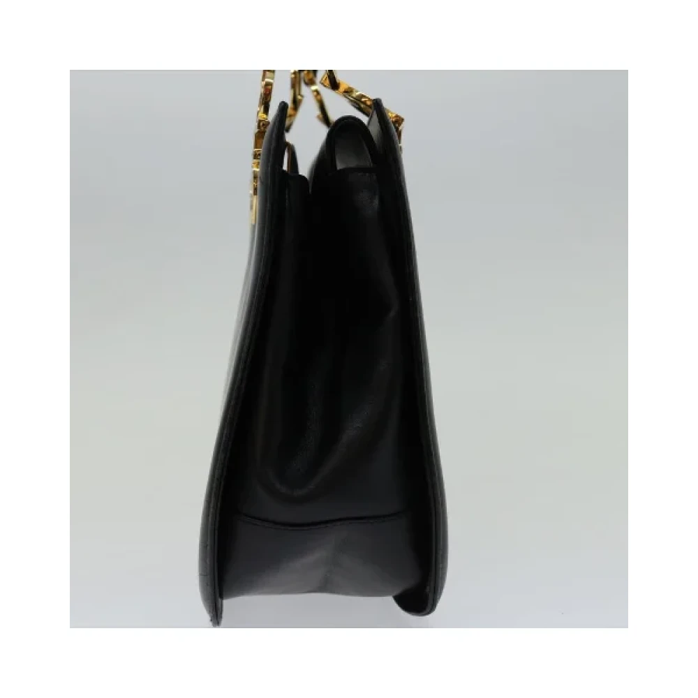 Salvatore Ferragamo Pre-owned Leather handbags Black Dames