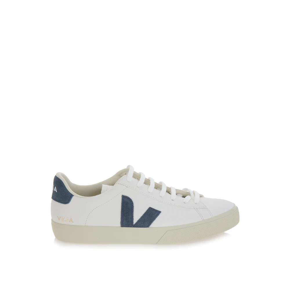 Veja White Sneakers, Male, 6 Uk, Campo Leather Trainers