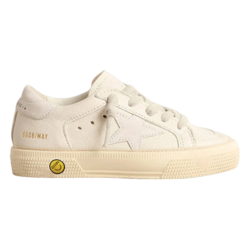 Golden Goose Unisex Kids White Kids Sneakers, 30 Eu, May Trainers