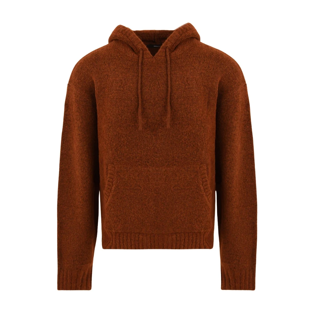 Daily Paper - Orbit Knit Oversized Hoodie - Sweatshirts & Hoodies - Herren - Braun - L - Bild 3