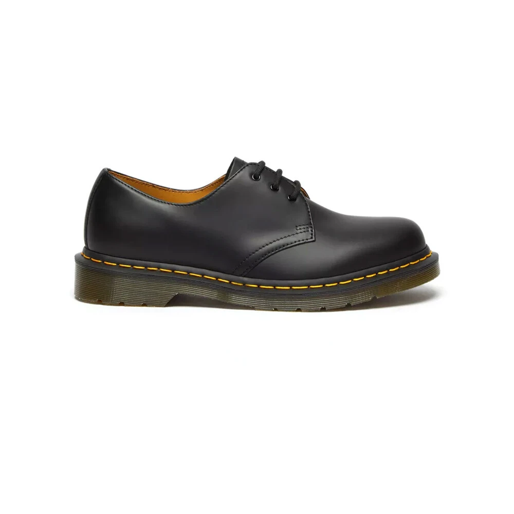Dr. Martens Men's Black Laced Shoes, 11 Uk, 1461 Smooth Leather Oxford Shoes