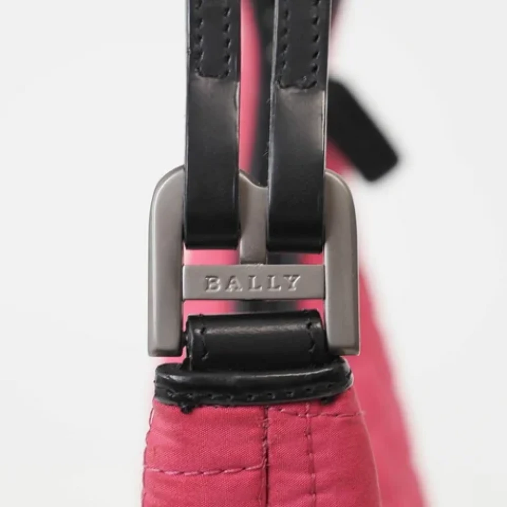 Bally Pre-owned Nylon shoulder-bags Pink Dames