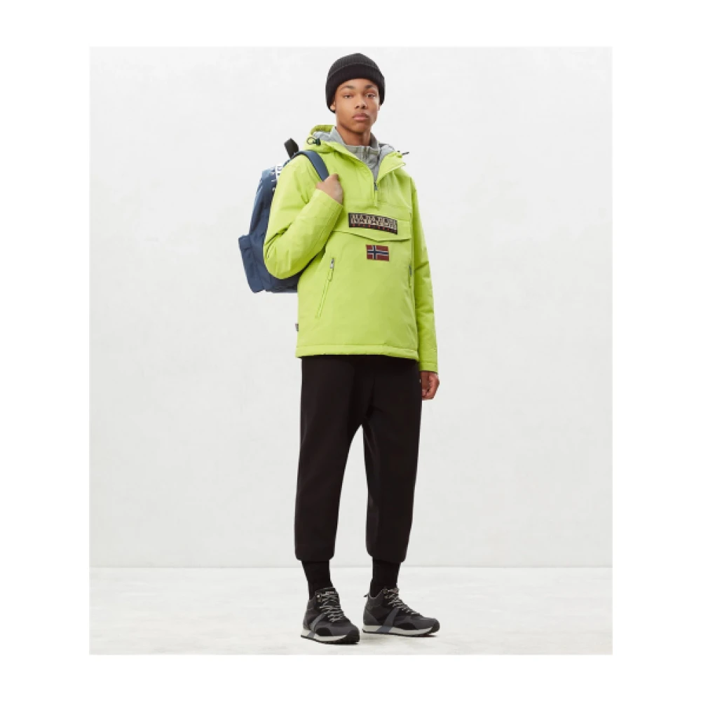 Napapijri Rainforest Pocket Parka Yellow Heren