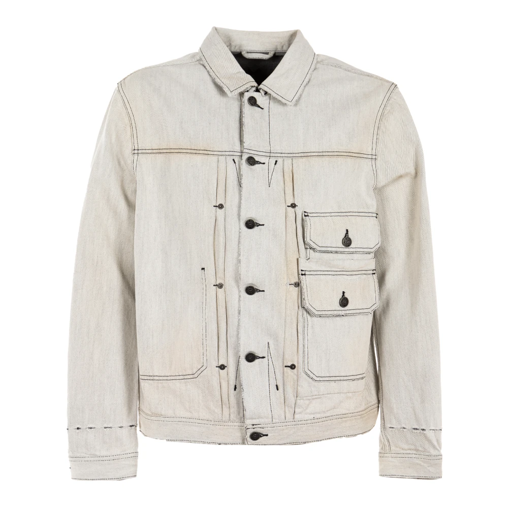Diesel Heren Denim Jack Gray Heren