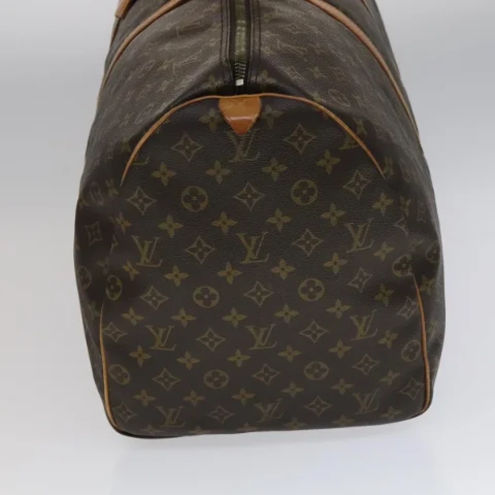 Louis Vuitton Vintage Pre-owned Canvas travel-bags Brown Dames