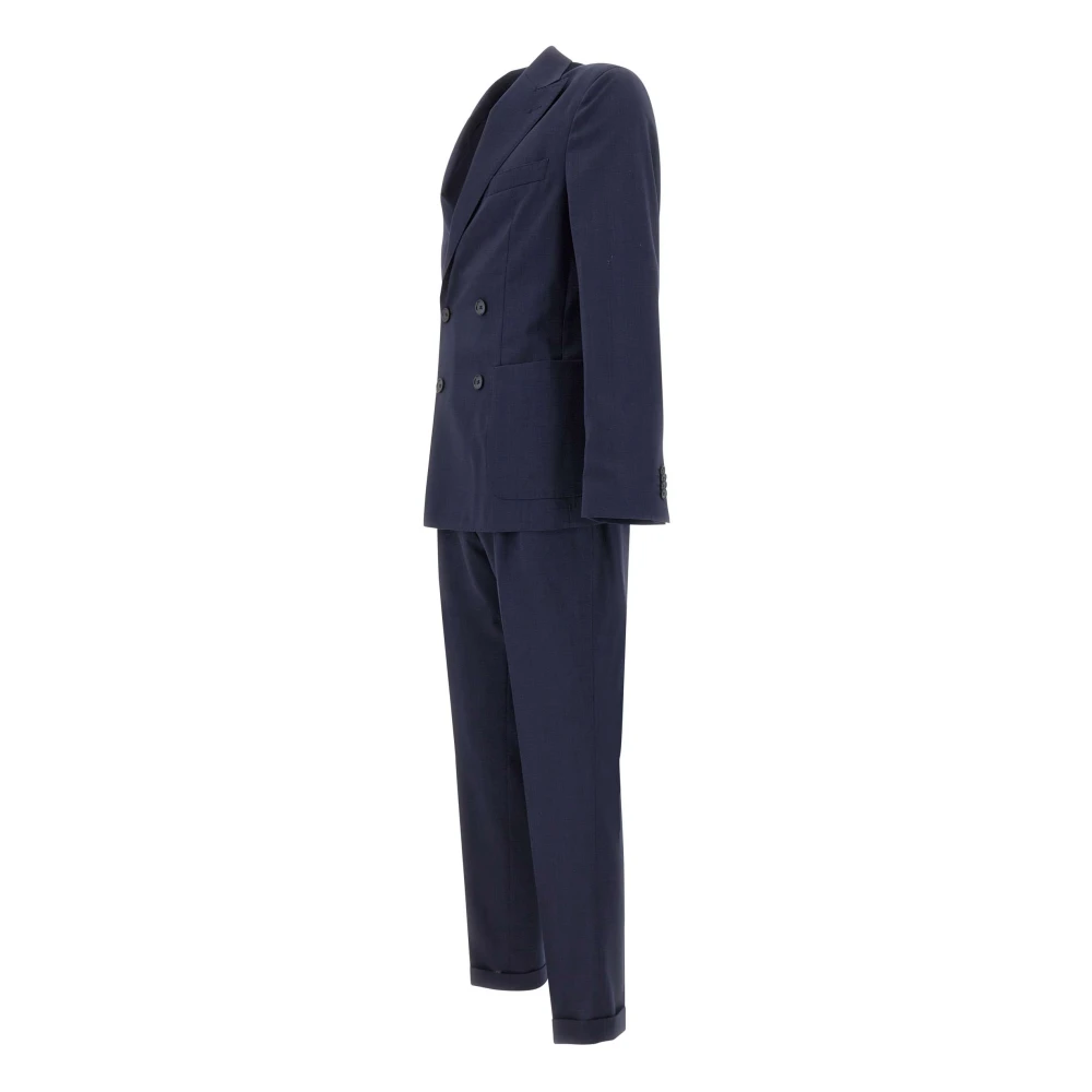 Hugo Boss Elegant Suit Set Blue Heren