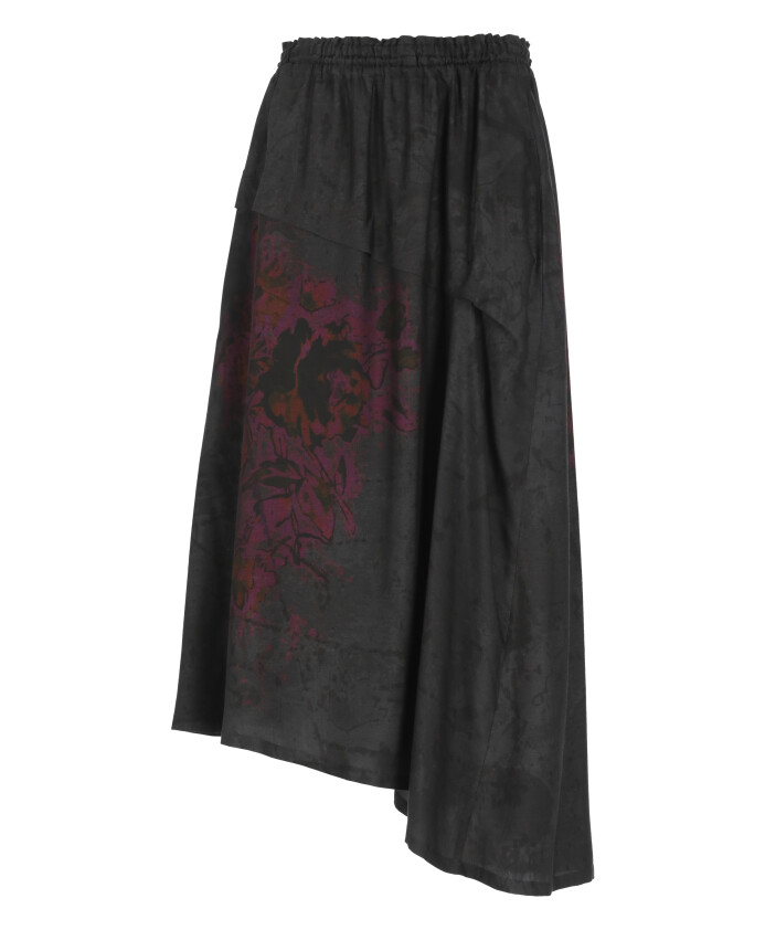 jupe-noire-evasee-asymetrique-femme