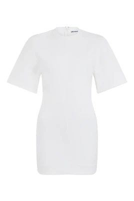 Draped Jersey Miniklänning