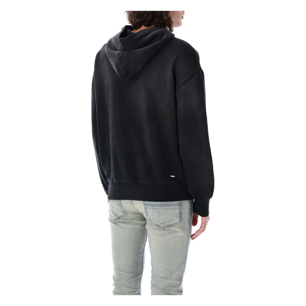 Amiri Vintage Wash Pegasus Hoodie Black Heren