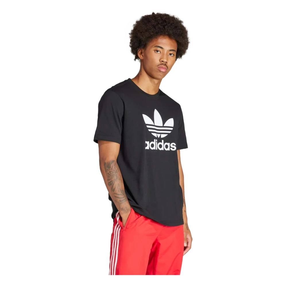 Adidas Trefoil T-shirt Black Heren