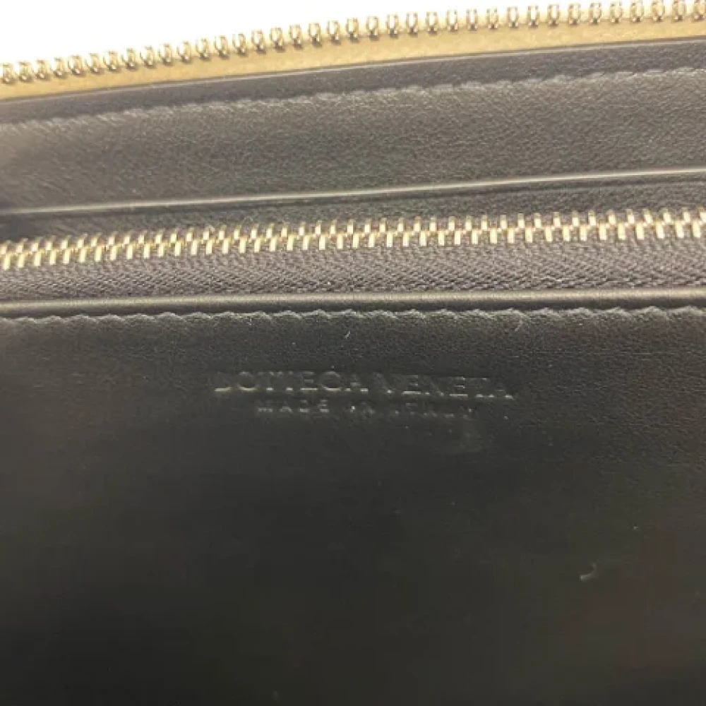 Bottega Veneta Vintage Pre-owned Leather wallets White Dames