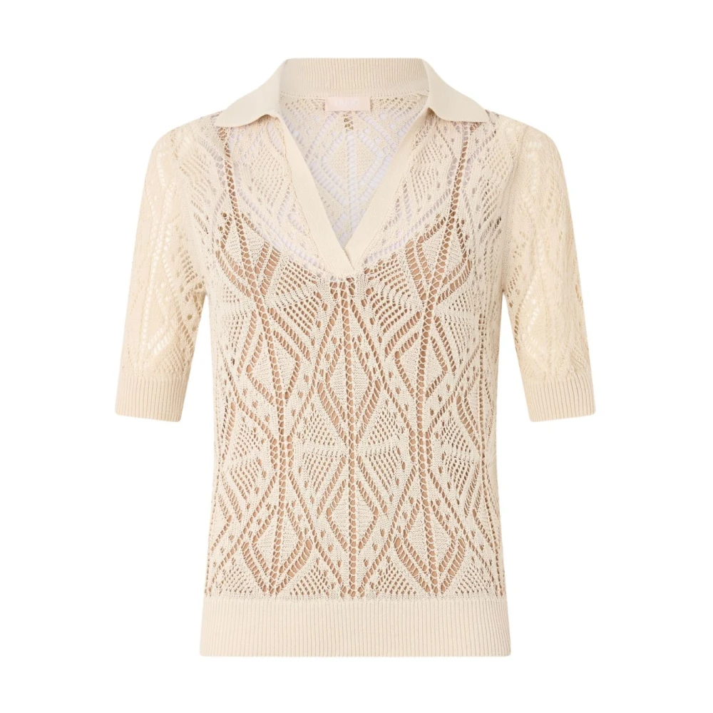 Knitwear > V-neck Knitwear - - Liu Jo - Modalova