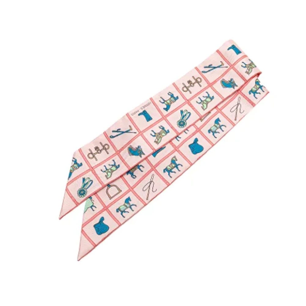 Pre-owned > Pre-owned Accessories > Pre-owned Scarves - - Hermès Vintage - Modalova