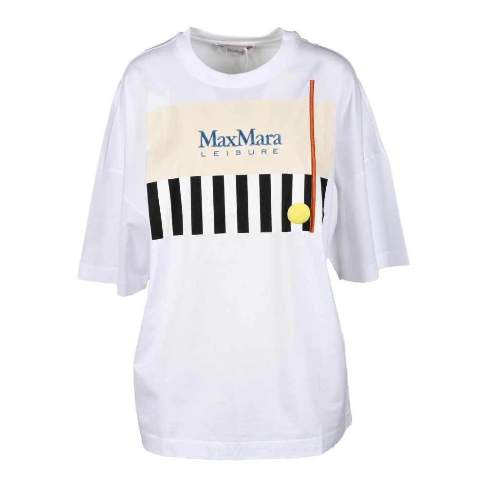 Max Mara Vrije tijd Katoenen T-shirt Multicolor Dames