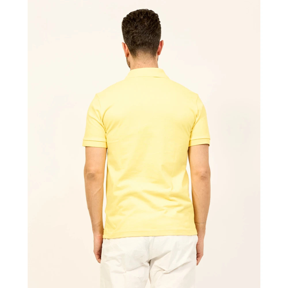 Boss Gele Polo Passenger T-shirt Yellow Heren