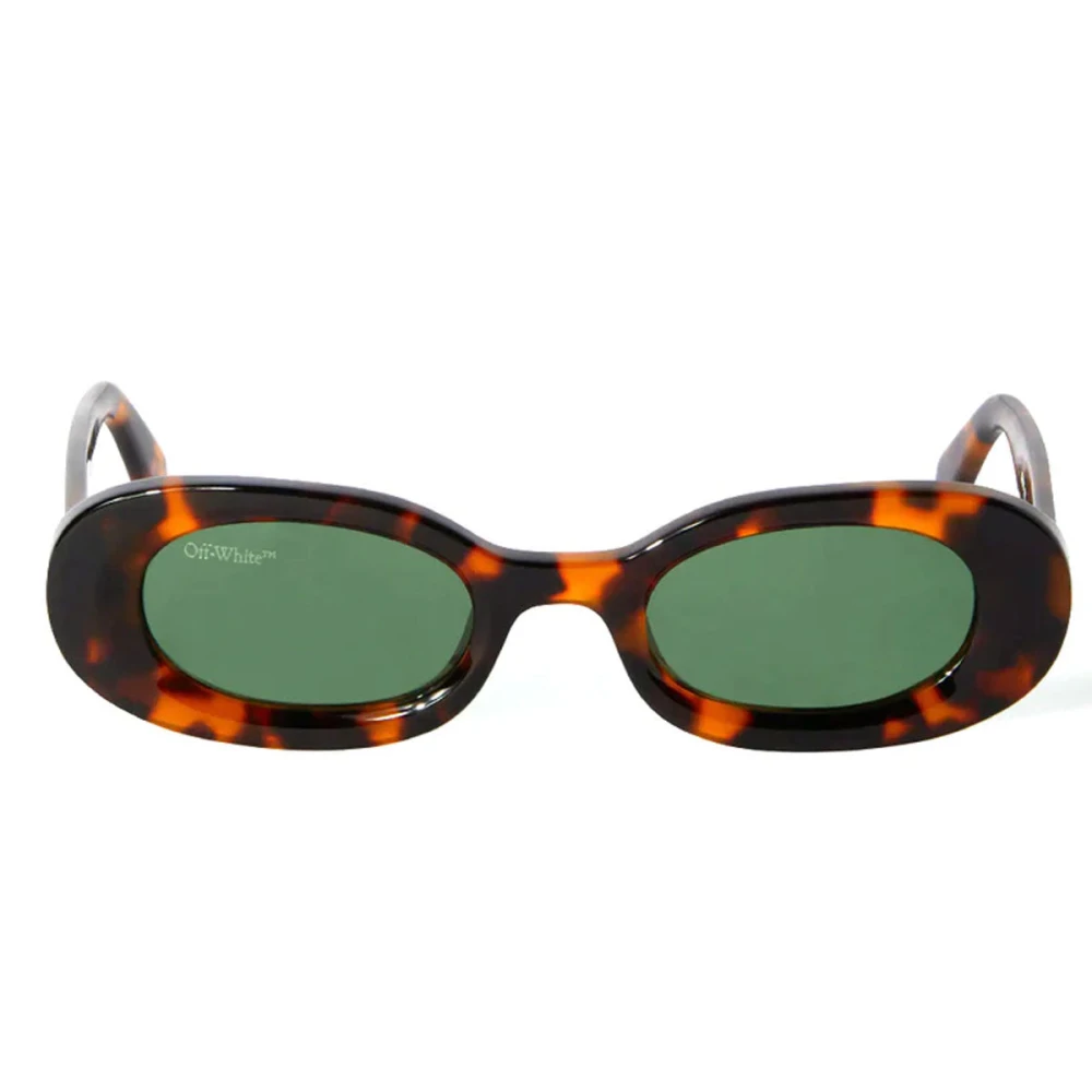 Off White , Sunglasses, Unisex, Multicolor, 49 Mm, Amalfi Sunglasses Green Oval Shape - Image 3