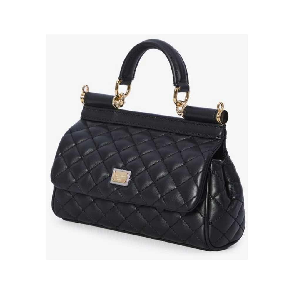 Dolce & Gabbana Stijlvolle Sicilië Handtas Black Dames