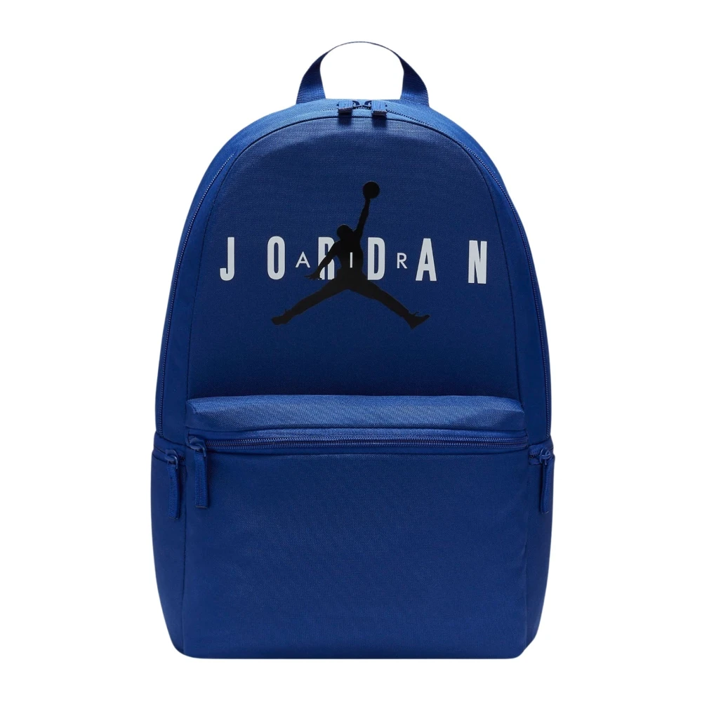 Jordan Blå ryggsäck med kontrastlogo Blue, Dam