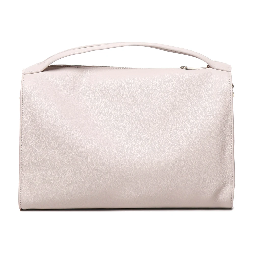 V73 Beige Schoudertas met Magnetische Flap Beige Dames