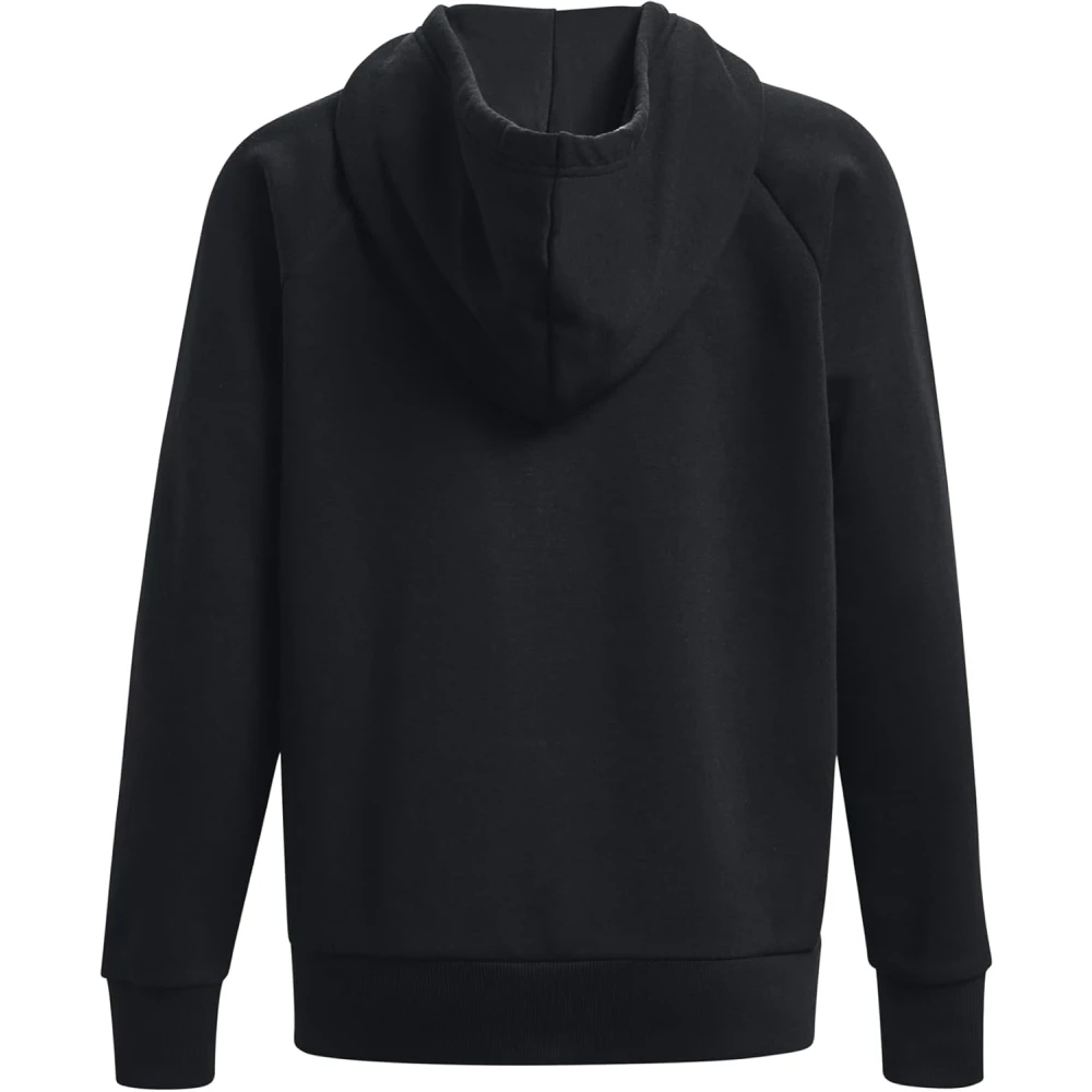 Under Armour Donna Nero Felpa Rival Fleece Fz Hoodie S - Immagine 6