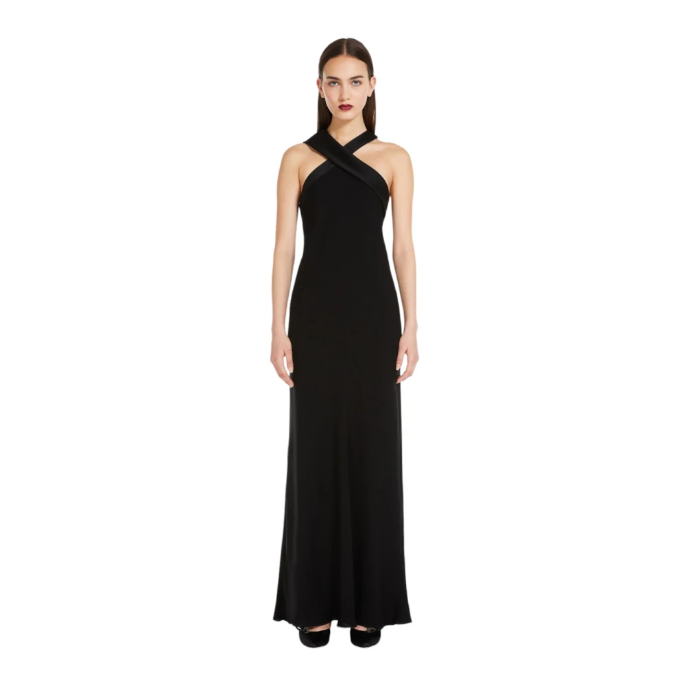 Max Mara Studio Elegante Jurk voor elke gelegenheid Black Dames