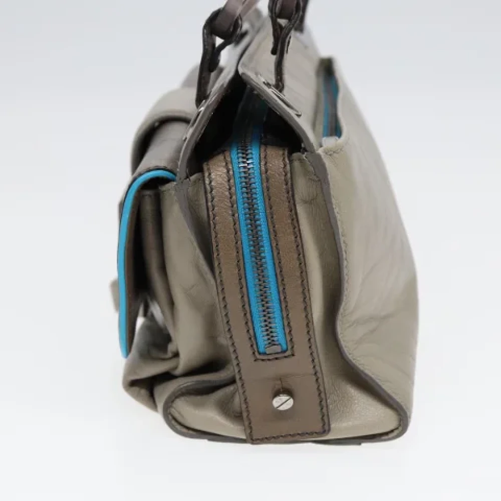 Balenciaga Vintage Pre-owned Leather balenciaga-bags Gray Dames