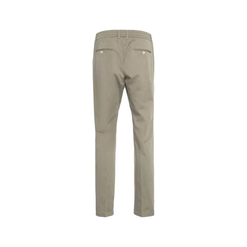 Cruna Grijze Tapered Fit Broek Mitte Gray Heren