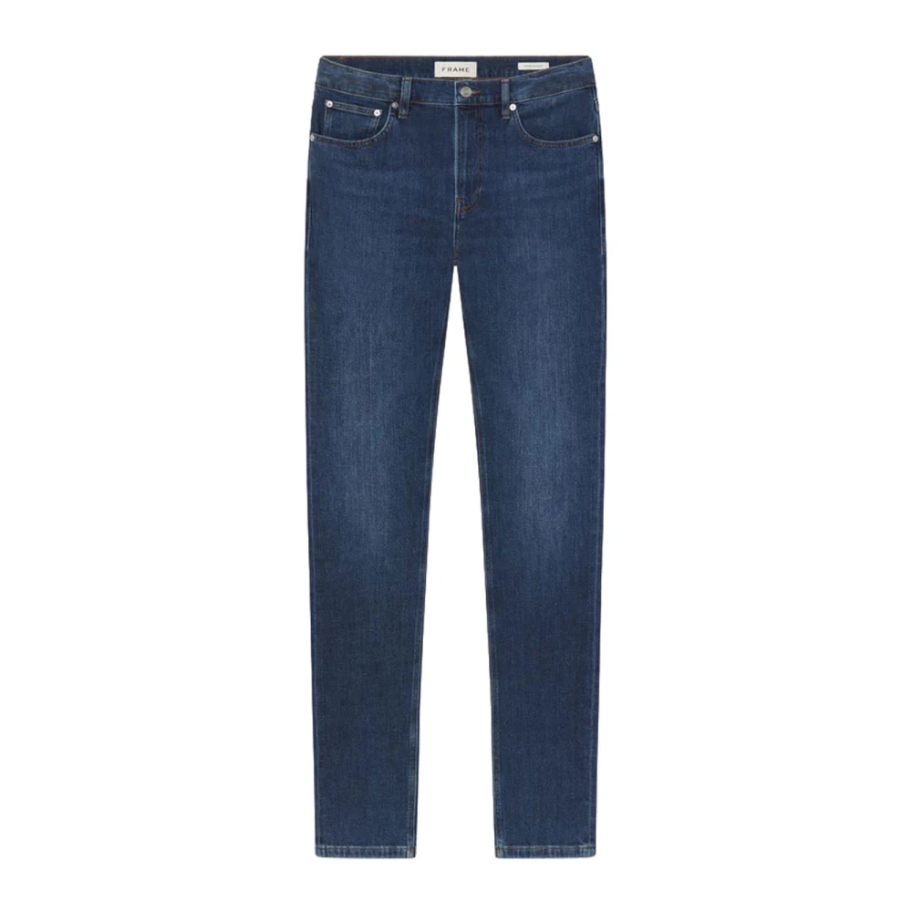 Frame Men's Blue Slim Fit Jeans, W32, Modern Straight Jeans