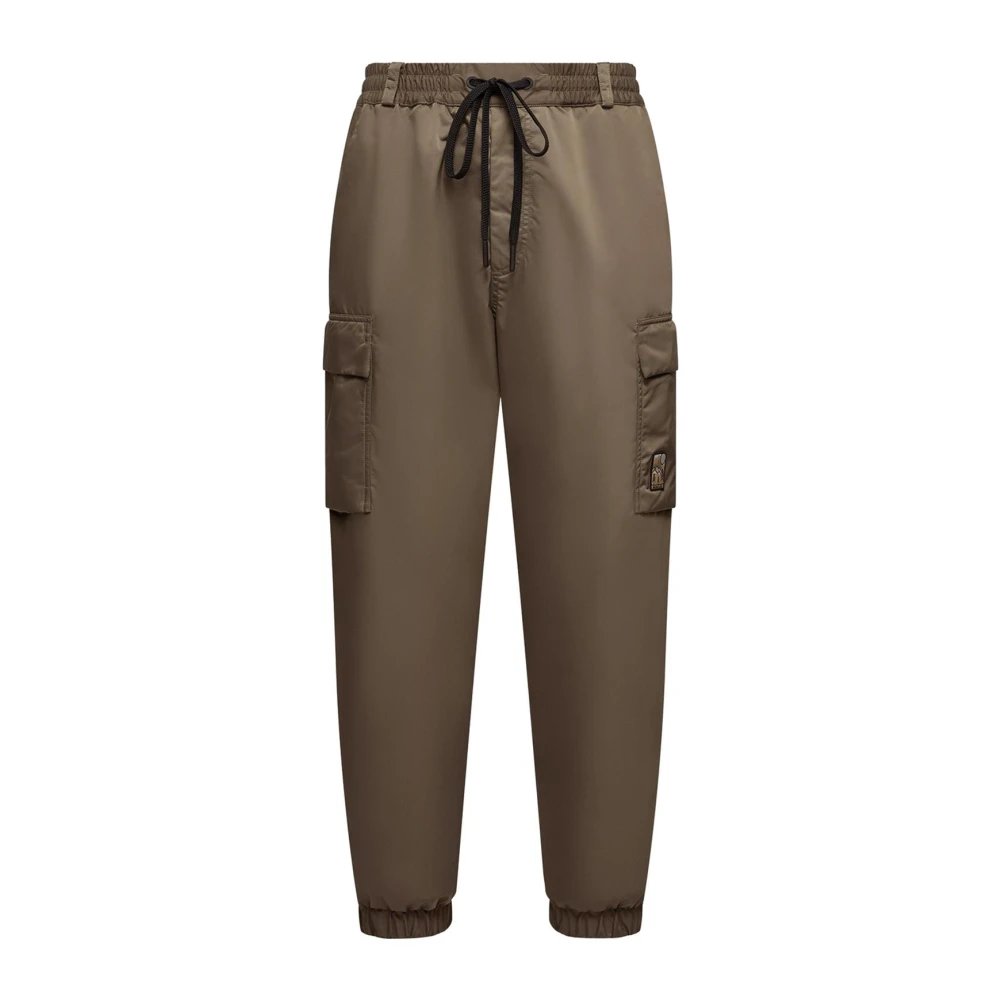 Moncler Uomo Verde Pantaloni, L, New,
