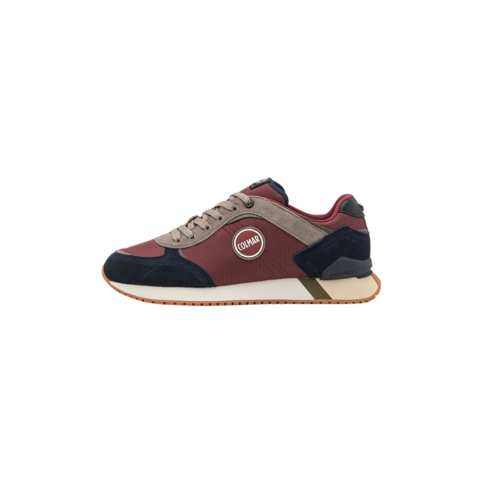 Colmar Platte Sneakers Heren Schoenen Rood