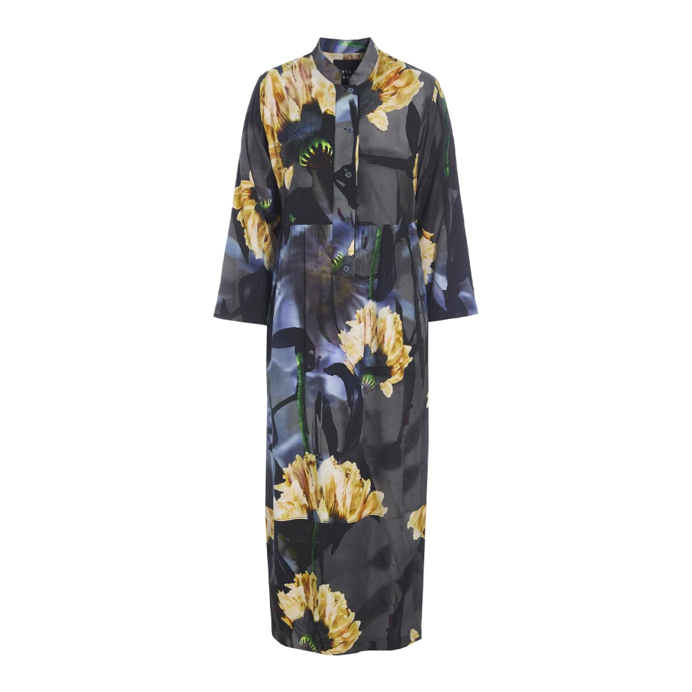 Bitte Kai Rand Jungle Poppy Bloemen Lange Jurk Multicolor Dames
