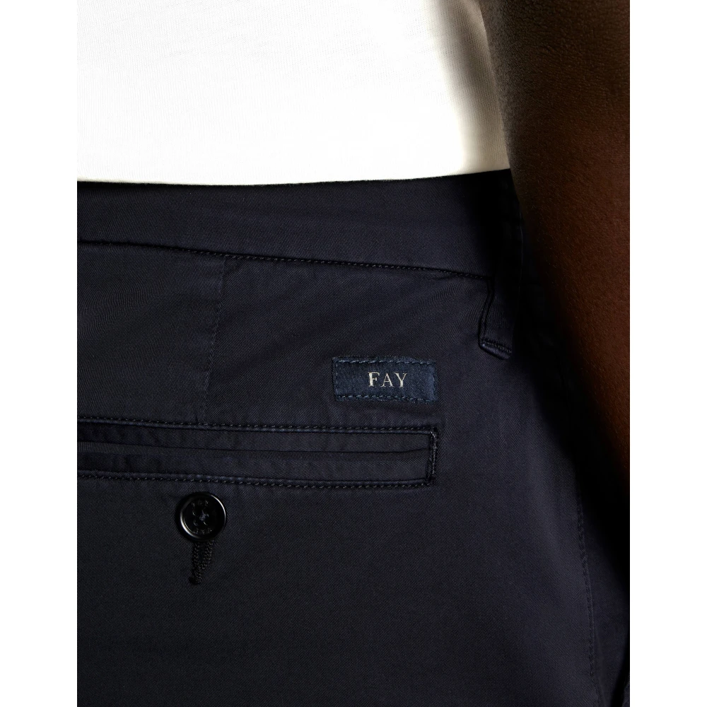 Fay Casual Shorts Blue Heren